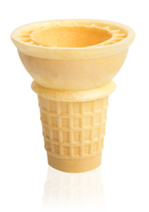 #10 CAKE CONES 8/112 CS FLAT BOTTOM #25