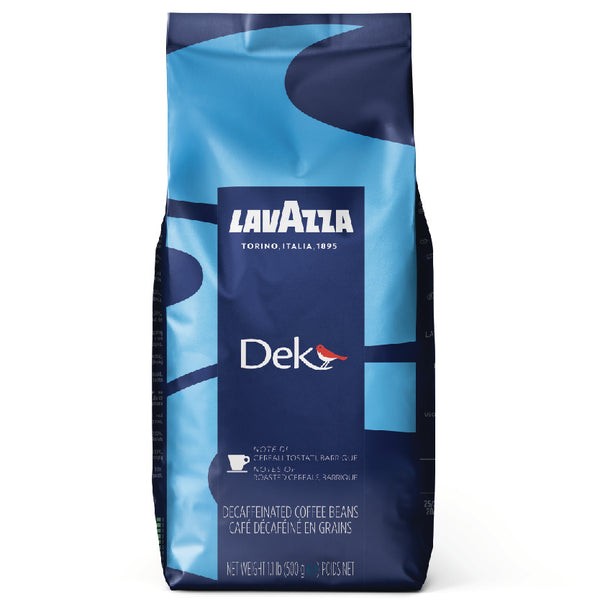 DEK, DECAFF ESPRESSO 12/1.1 LB BEANS    LAVAZZA