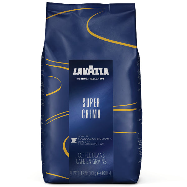 SUPER CREMA ESPRESSO 6/2.2 LB BEANS  LAVAZZA