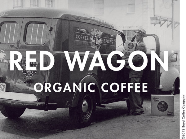 RED WAGON WHOLE BEAN ORGANIC 4/ 5 LB   C3403  CAFE ROJAS