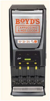 PRIMO HOT BEVERAGE DISPENSER CAPPUCCINO - 3 HEAD PC3GT