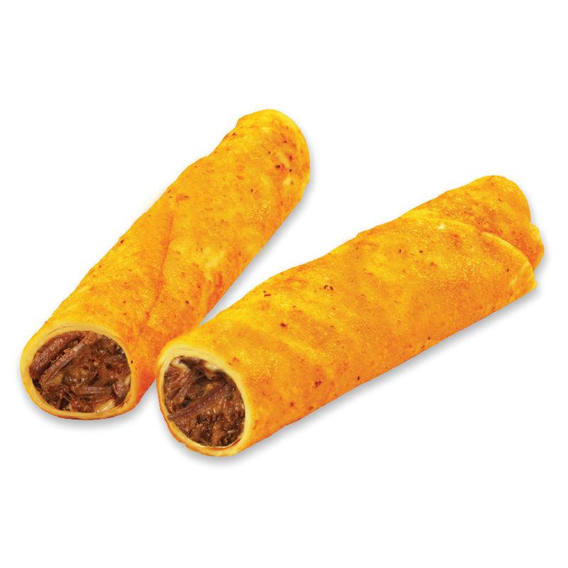 TAQUITOS SHREDDED STEAK RANCHERO 24/3 OZ