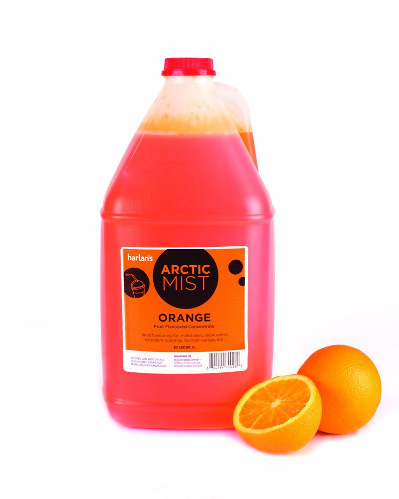 ARCTIC MIST ORANGE 4/4 L SYRUP CONCENTRATES