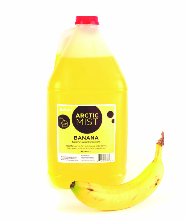 ARCTIC MIST BANANA  4/4 L SYRUP CONCENTRATES