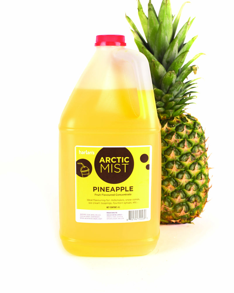 ARCTIC MIST PINEAPPLE 4/4 L SYRUP CONCENTRATES