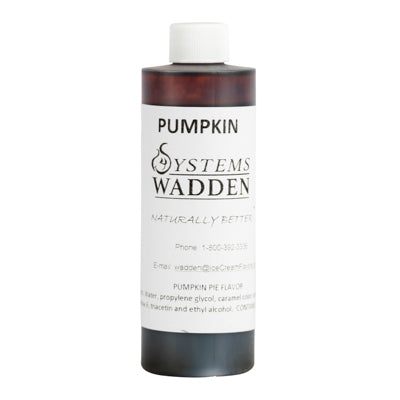 PUMPKIN 8 oz FLAVOUR WADDEN 24 FLAVOUR SYSTEM