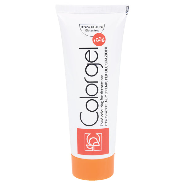 COLOR GEL TANGERINE ORANGE  - 100 gr tube