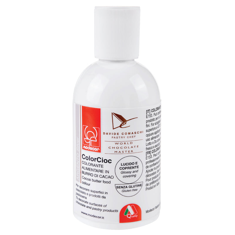 COCOA BUTTER COLOUR  SILVER  AF - 150 gr bottle