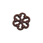 CHOCOLATE FILIGREE (3 DESIGNS) - 300 pieces - 3x3cm / 4x2.5cm