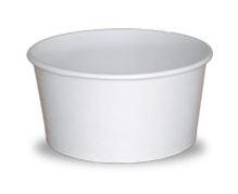 WHITE PAPER GELATO CUP 80C 2250/CASE 9X250 IBG004 OR 16/B BOX GEL