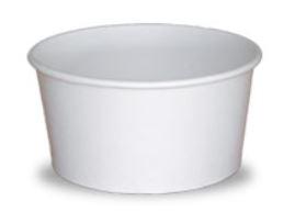 WHITE PAPER GELATO CUP 100C 2000/CS  8X250 BOX GEL