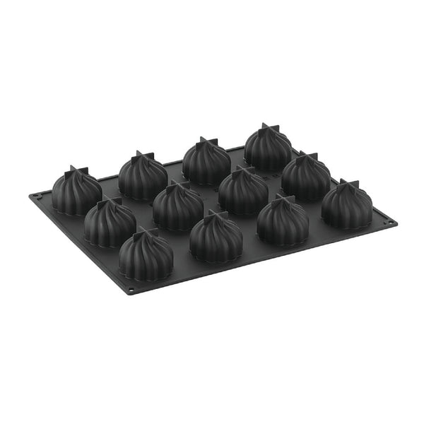 DELICE - MONOPORTION MOULD - 12 INDENTS - 30 x 40 cm/100 ml each