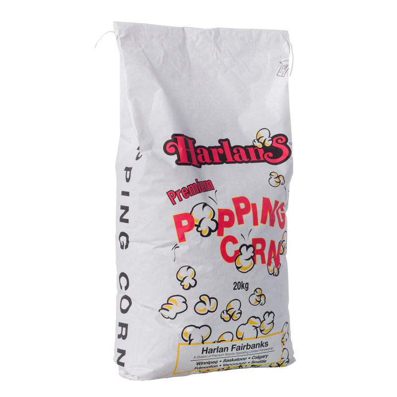 HARLANS POPPING CORN 20 KG