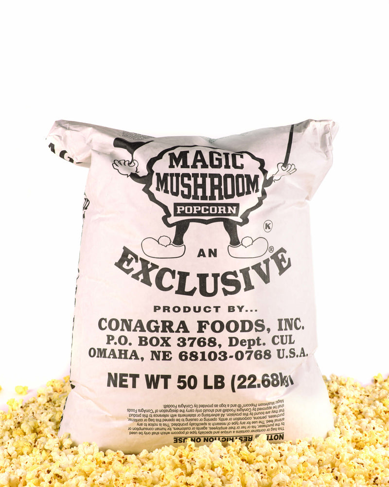 POPCORN, MAGIC MUSHROOM  50 LB