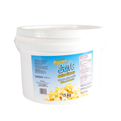 POPCORN SALT 15KG PAIL