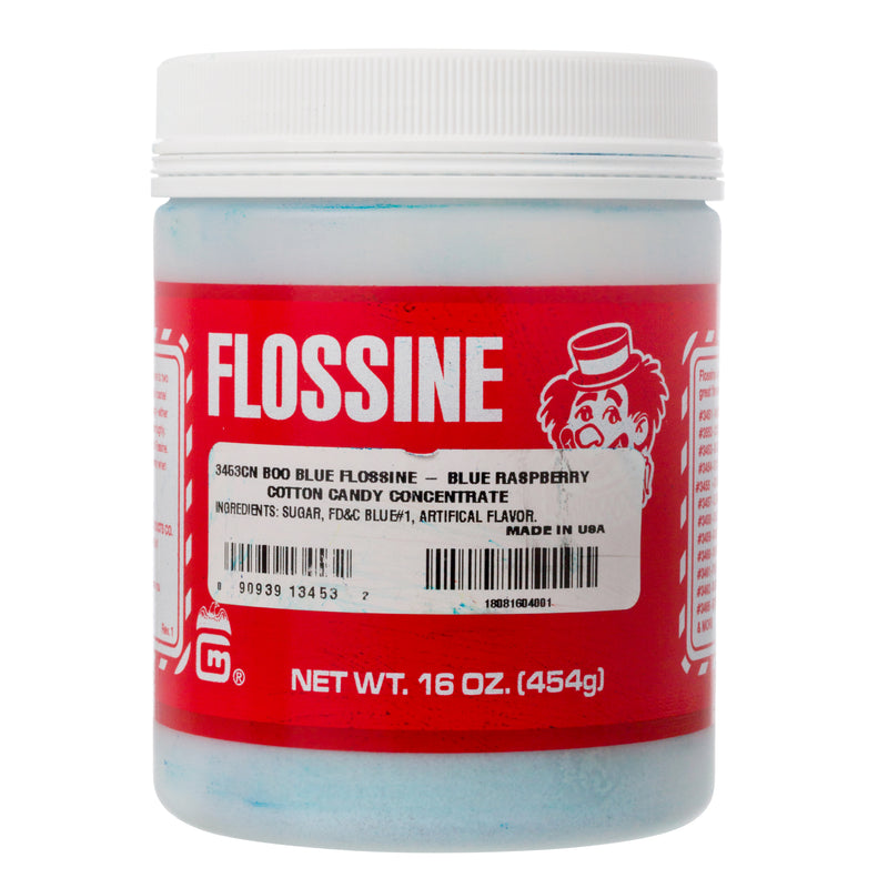 FLOSSINE BLUE RASPBERRY 1 LB BOO BLUE