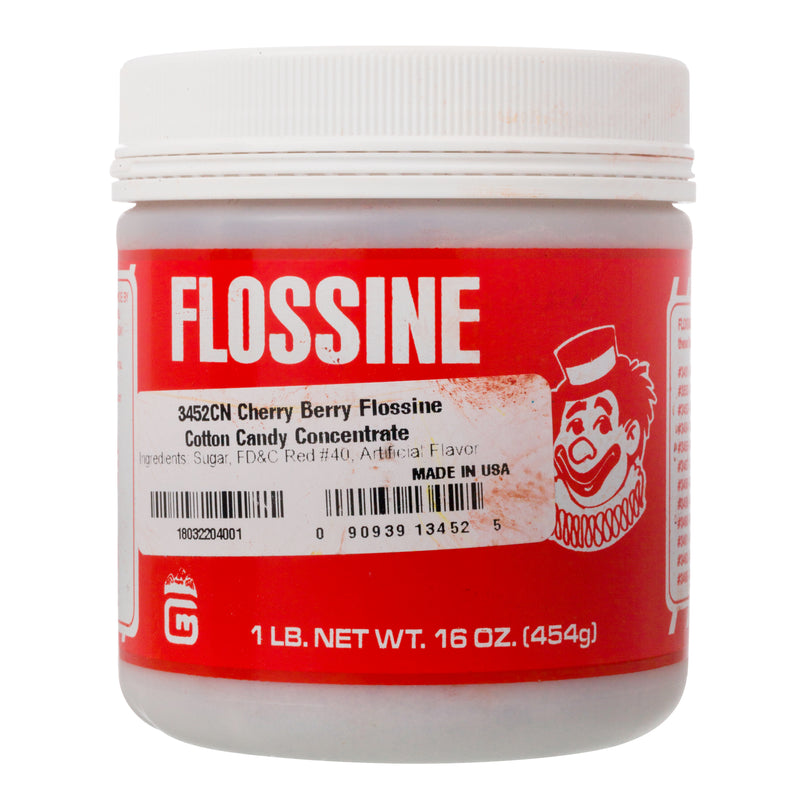 FLOSSINE CHERRY RED 1 LB TIN