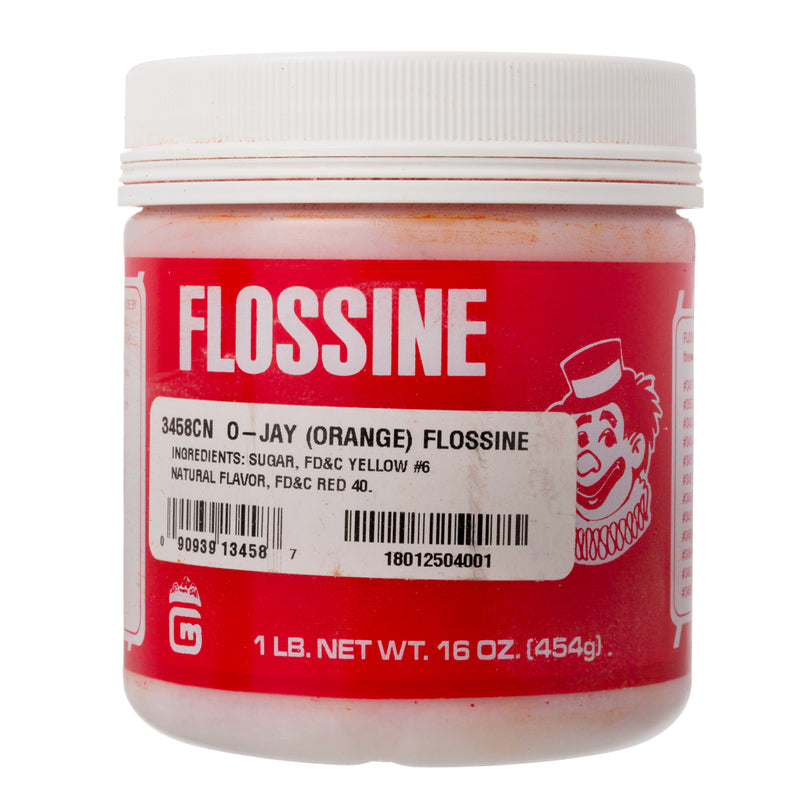 FLOSSINE ORANGE  1 LB TIN