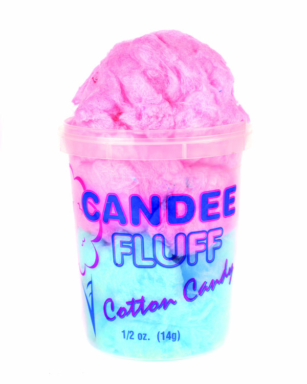 SMALL CANDEE FLUFF CONTAINERS W/ LIDS 400/CS