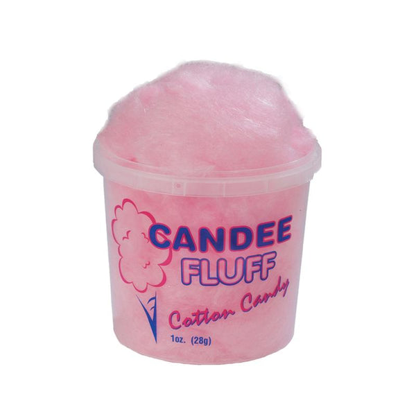 LARGE CANDEE FLUFF CONTAINERS W/ LIDS 175/CS