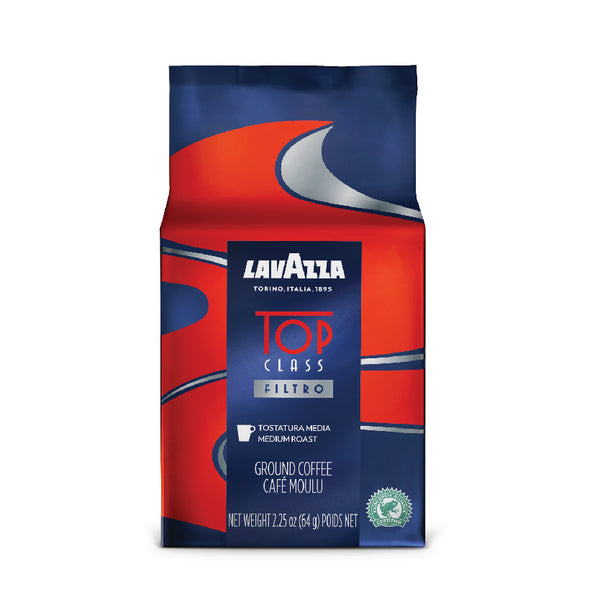 TOP CLASS FILTER GROUND 30/2.25 OZ CS  LAVAZZA