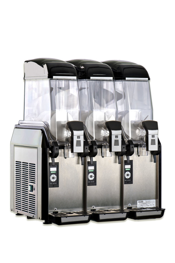 ELMECO 3 BOWL VISUAL SLUSH MACHINE